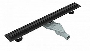 Душевой лоток Esbano Slim 70 SIDE-70MB ESTRSLMSIDE70MB черный матовый купить в интернет-магазине Sanbest