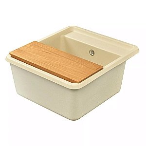 Мойка кухонная Акватон Беллис 57 шампань купить в интернет-магазине сантехники Sanbest