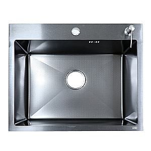 Кухонная мойка Azario Nicole 50х50 AZB5050H черная соты купить в интернет-магазине сантехники Sanbest