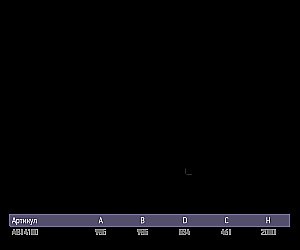 Душевой уголок Alex Baitler 100х100 AB14100B1 стекло прозрачное/профиль черный матовый купить в интернет-магазине Sanbest
