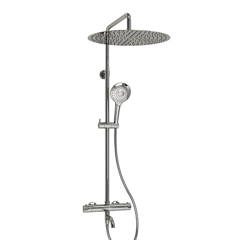 Душевая система WasserKraft SET2775 Thermo хром купить в интернет-магазине сантехники Sanbest