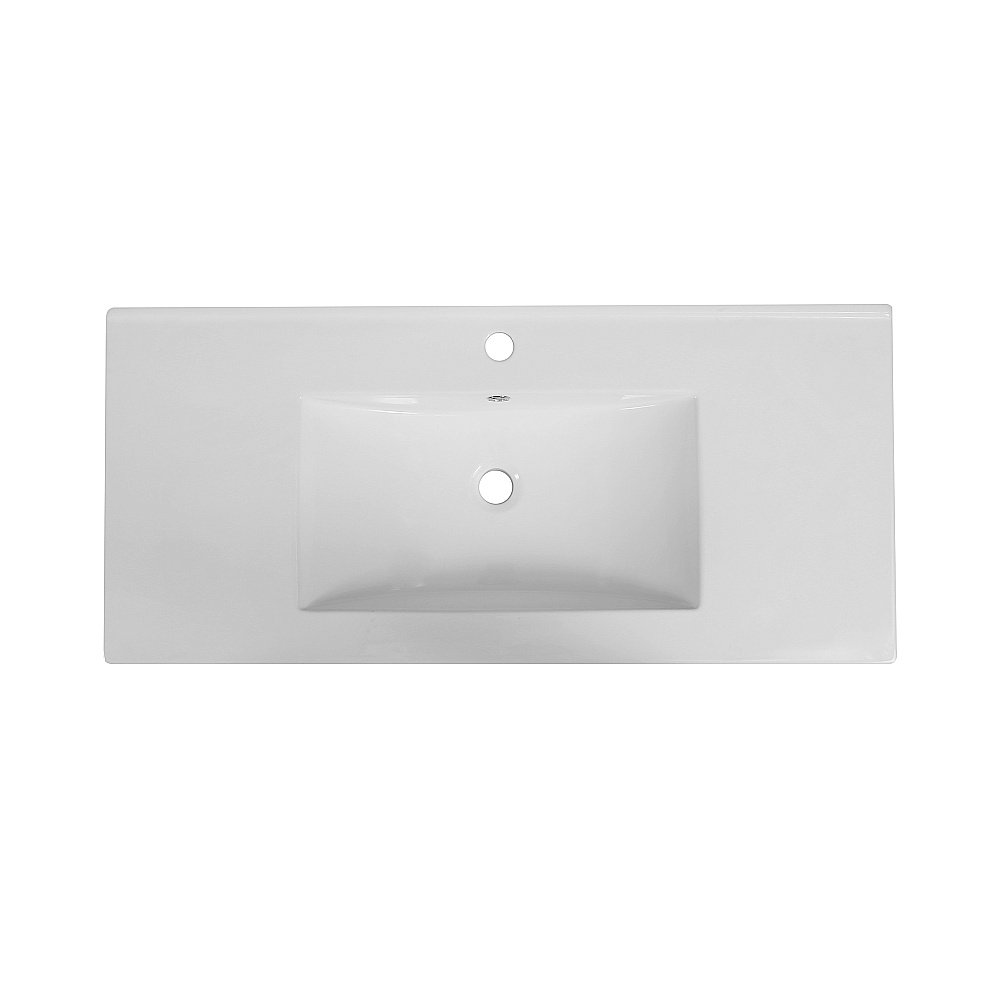 Раковина Oliveeka Built-in 101 NS2001-100 белая купить в интернет-магазине Sanbest