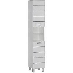 Пенал Aquanet Доминика 35 белый для ванной в интернет-магазине сантехники Sanbest