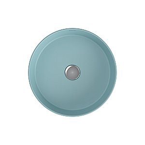 Раковина накладная BERGES Ego SL 181291 38 голубой матовый купить в интернет-магазине Sanbest