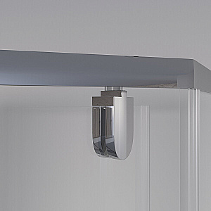 Душевой уголок с поддоном Niagara Eco NG-010-14D 100х100 стекло прозрачное/профиль хром купить в интернет-магазине Sanbest