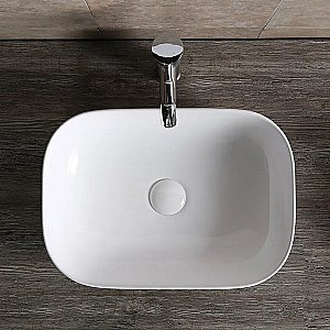 Раковина накладная CeruttiSpa 50,5 CR0078 белая купить в интернет-магазине Sanbest