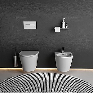 Биде подвесное Ceramica Nova FORMA CN3012 купить в интернет-магазине Sanbest