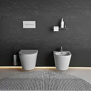 Биде подвесное Ceramica Nova FORMA CN3012 купить в интернет-магазине Sanbest