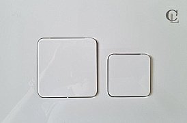 Кнопка для инсталляции CeramaLux KC-014 белая купить в интернет-магазине сантехники Sanbest