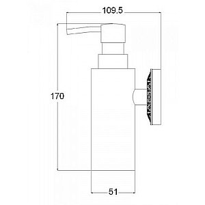Диспенсер Zorg Antic AZR 16 BR Бронза купить в интернет-магазине сантехники Sanbest