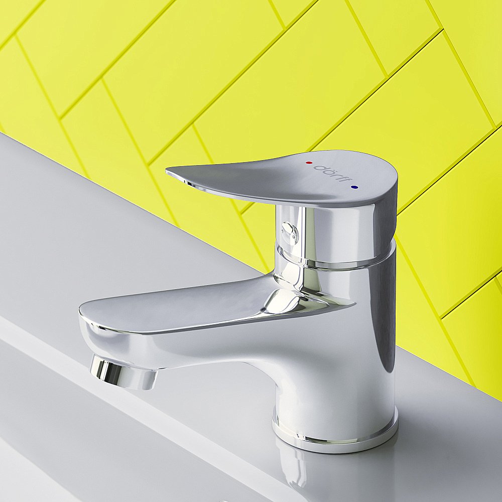 Смеситель для раковины Dorff Norma D1002100 хром купить в интернет-магазине сантехники Sanbest