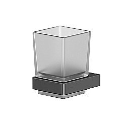 Стакан для зубных щеток WhiteCross Cubo CU2430GM оружейная сталь купить в интернет-магазине сантехники Sanbest