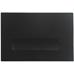 Кнопка для инсталляции Veconi Flush FLV3-B черная матовая купить в интернет-магазине сантехники Sanbest