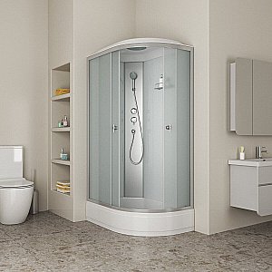 Душевая кабина Niagara Eco E120/80/26L-R/MT 120х80 купить в интернет-магазине Sanbest