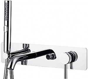 Смеситель для ванны Allen Brau Priority 5.31006-00 хром купить в интернет-магазине сантехники Sanbest