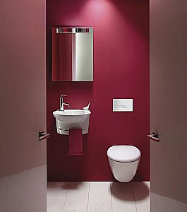 Кнопка для инсталляции Jacob Delafon E4326-00 белая купить в интернет-магазине сантехники Sanbest