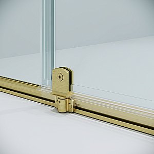 Душевой уголок Niagara Nova NG-45-10ASG-A80SG-34 100x80 стекло прозрачное/профиль брашированное золото купить в интернет-магазине Sanbest