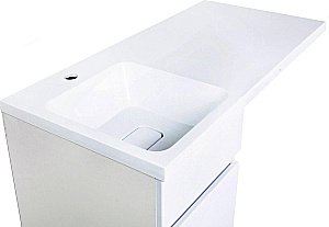 Раковина Orange ST-100 белая купить в интернет-магазине Sanbest