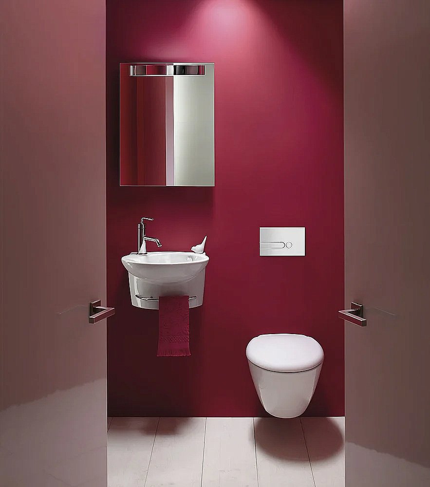 Кнопка для инсталляции Jacob Delafon E4326-00 белая купить в интернет-магазине сантехники Sanbest