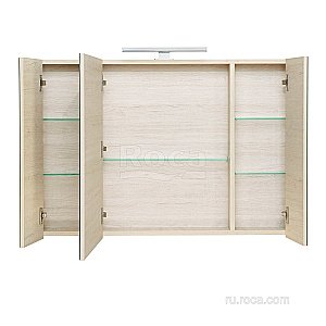 Зеркальный шкаф Roca Etna 857305445 100 дуб верона купить в интернет-магазине сантехники Sanbest