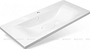 Раковина Эстет BALI silk 100 ФР-00014909 белая матовая купить в интернет-магазине Sanbest