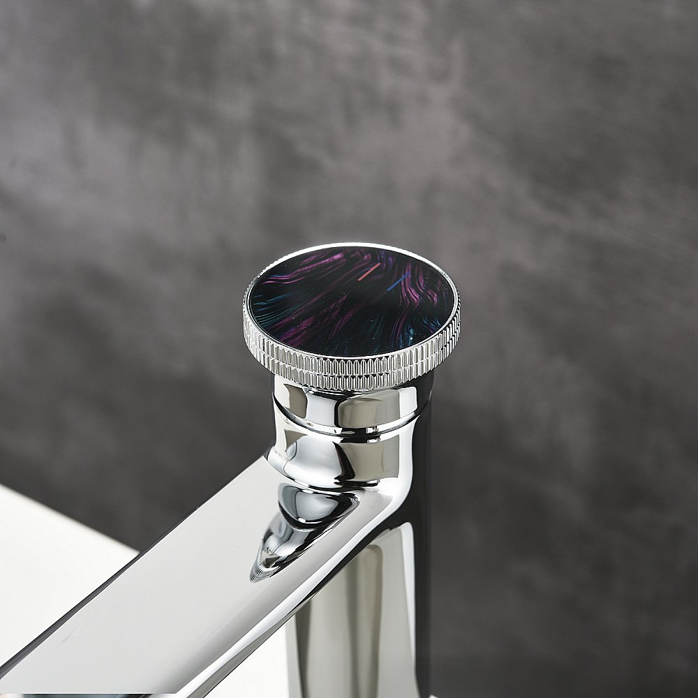 Смеситель для раковины Black&white Gravity GF-7107-С хром купить в интернет-магазине сантехники Sanbest