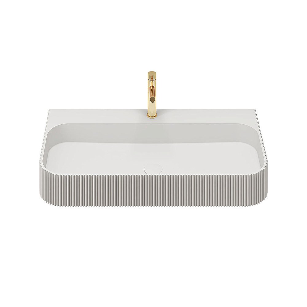 Раковина подвесная Vincea 75 VWB-6SG75MW белая матовая купить в интернет-магазине Sanbest