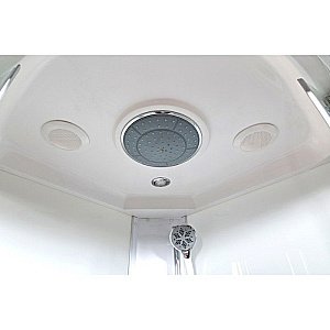 Душевая кабина DTO L 609 98680 90x90 с гидромассажем и электрикой купить в интернет-магазине Sanbest