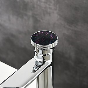 Смеситель для раковины Black&white Gravity GF-7107-С хром купить в интернет-магазине сантехники Sanbest