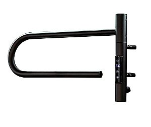 Полотенцесушитель электрический Vincea VTD-1P1BE черный купить в интернет-магазине сантехники Sanbest