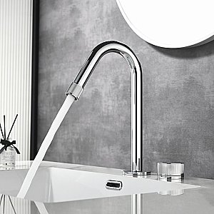 Смеситель для раковины Black&white Gravity GF-7108-С хром купить в интернет-магазине сантехники Sanbest