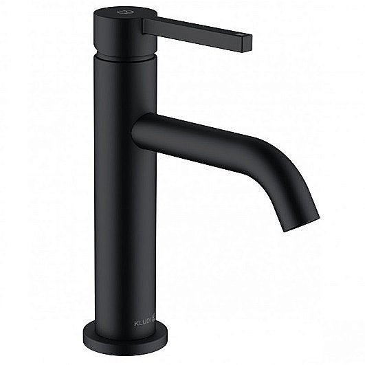 Смеситель для раковины KLUDI NOVA FONTE Pura 202883915 черный матовый купить в интернет-магазине сантехники Sanbest