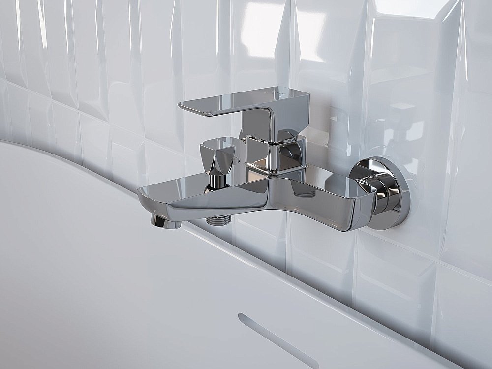 Смеситель для ванны Cersanit GEO 63040 купить в интернет-магазине сантехники Sanbest