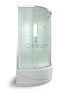 Душевая кабина Erlit Comfrot ER3510TP-C3-RUS 100x100 матовое стекло купить в интернет-магазине Sanbest