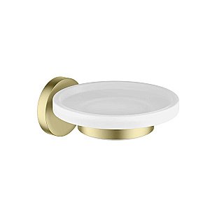 Мыльница Aquatek Европа AQ4103BG стекло матовое/золото шлифованное купить в интернет-магазине сантехники Sanbest