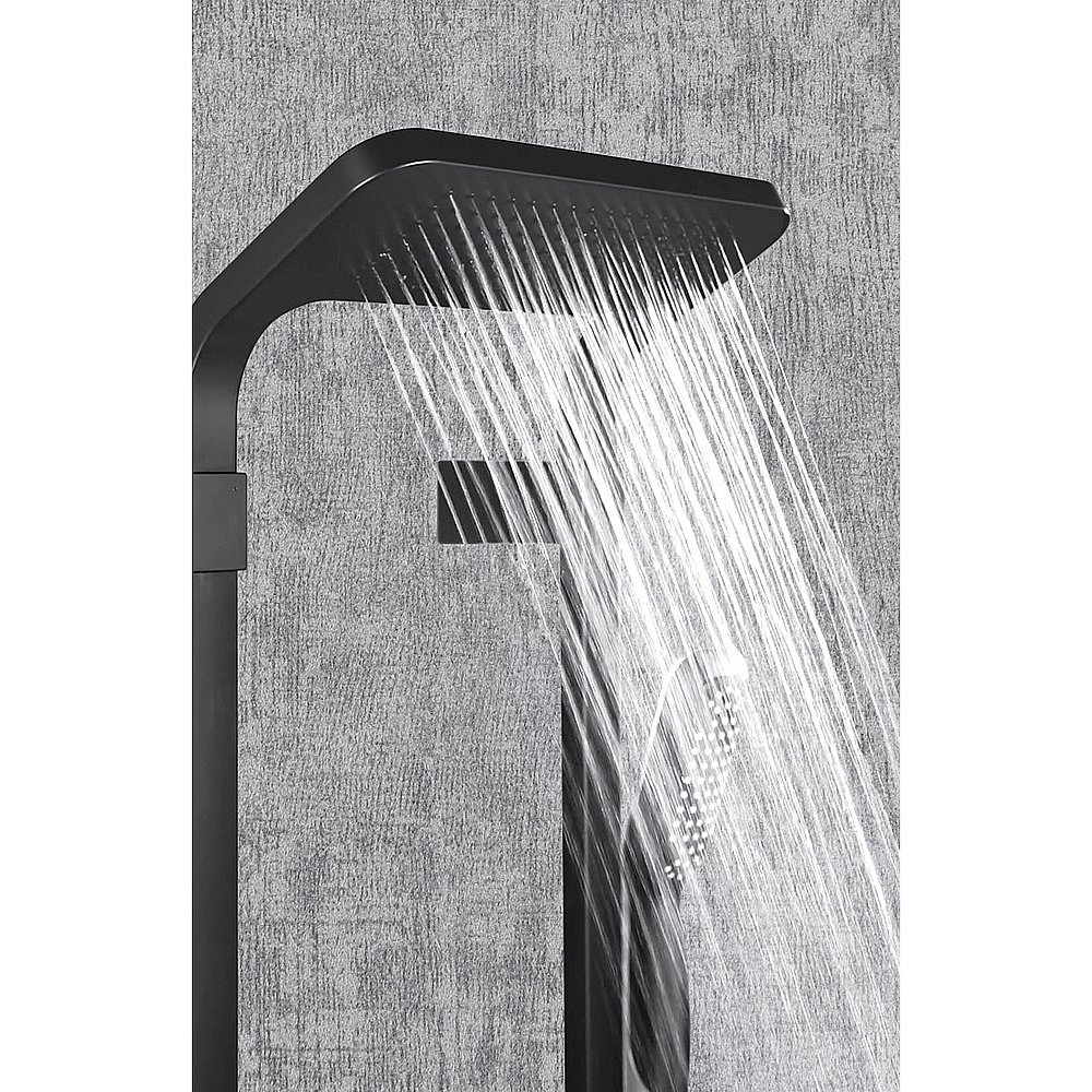 Душевая панель Black&White SEASONS Velvet Black W1220 черная купить в интернет-магазине сантехники Sanbest