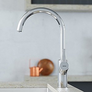 Смеситель для кухни Damixa Eclipse 310721000 хром купить в интернет-магазине сантехники Sanbest