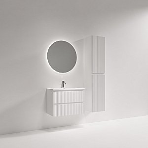 Тумба с раковиной Sancos Snob R SNR70/39W/CN7029 Bianco для ванной в интернет-магазине Sanbest