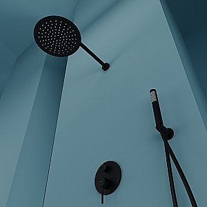 Душевая система Sancos Select SC3003MB черная матовая купить в интернет-магазине сантехники Sanbest