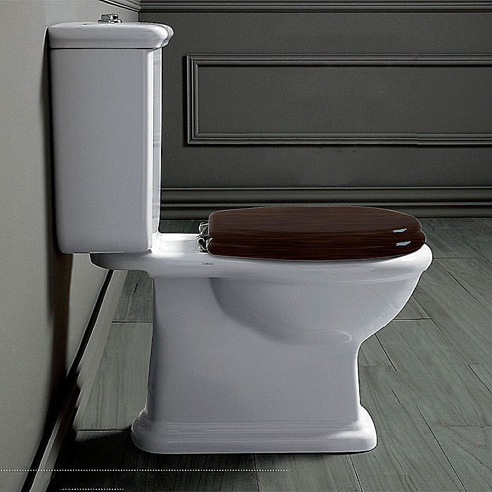 Унитаз напольный SIMAS Lante LA08 с бачком, кнопка хром, белый купить в интернет-магазине Sanbest