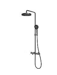 Душевая система Vincea Rim VSFS-2RM1GM вороненая сталь купить в интернет-магазине сантехники Sanbest