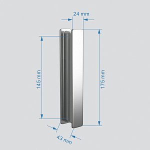 Душевой уголок Abber Sonnenstrand AG07090-S100 90x100 купить в интернет-магазине Sanbest