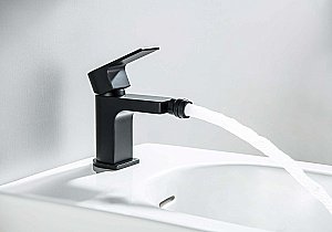 Смеситель для биде Aquatek Лира AQ1418MB черный матовый купить в интернет-магазине сантехники Sanbest