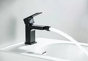 Смеситель для биде Aquatek Лира AQ1418MB черный матовый купить в интернет-магазине сантехники Sanbest