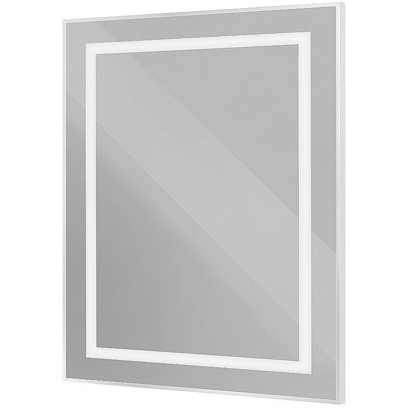 Зеркало BelBagno Kraft SPC-KRAFT-700-800-SENS-AL сатин в ванную от интернет-магазине сантехники Sanbest