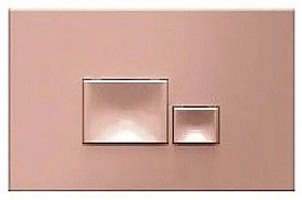 Кнопка для инсталляции ISVEA Axis Piazza 54MJ0108I лососевая матовая купить в интернет-магазине сантехники Sanbest