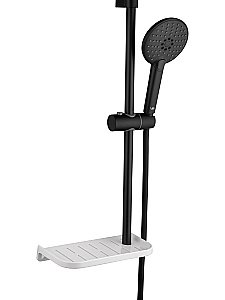 Смеситель для ванны с душевым гарнитуром WONZON & WOGHAND ALFA WW-AE3201-MB черный матовый купить в интернет-магазине сантехники Sanbest