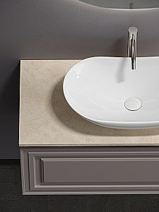 Тумба с раковиной Sancos Very 100 со столешницей, Doha Soft для ванной в интернет-магазине Sanbest