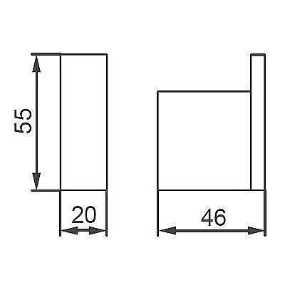 Крючок Aquanet 5682 купить в интернет-магазине сантехники Sanbest