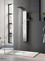 Душевая панель CeruttiSpa BELLA CT11128  хром купить в интернет-магазине сантехники Sanbest